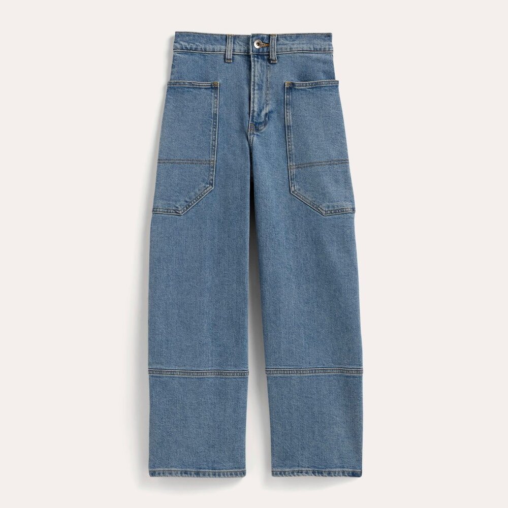 NWT - Everlane Women's Way-High® Gardener Cropped Jean in Shallow Beach, Size 28
